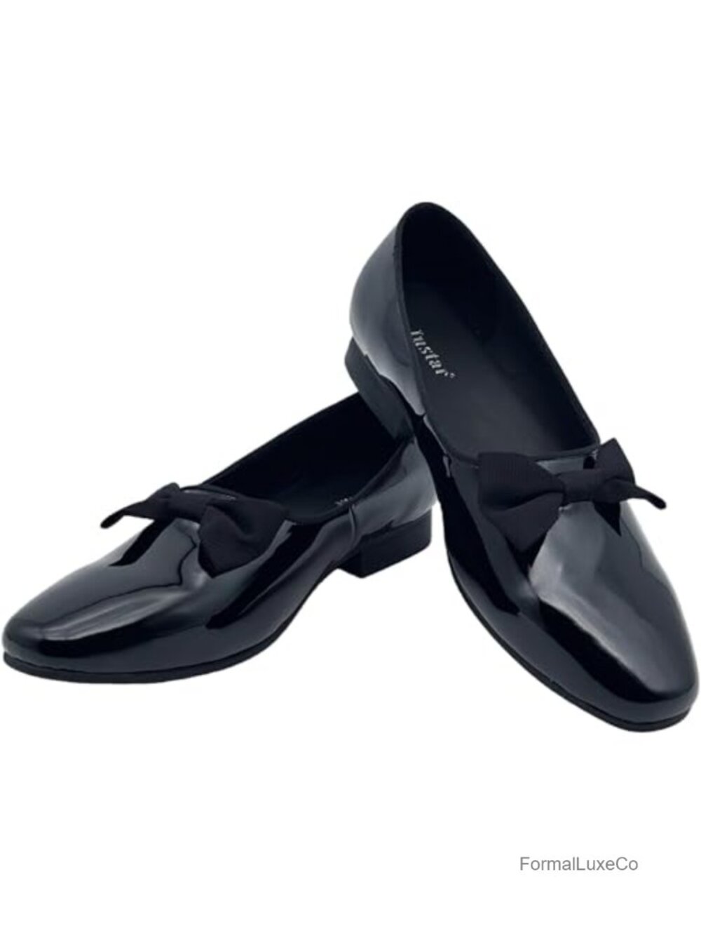 Men's Tuxedo Slip-on Loafers Patent Leather Dress Shoes for Wedding